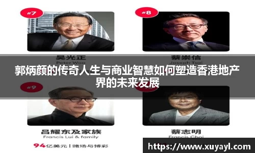 郭炳颜的传奇人生与商业智慧如何塑造香港地产界的未来发展